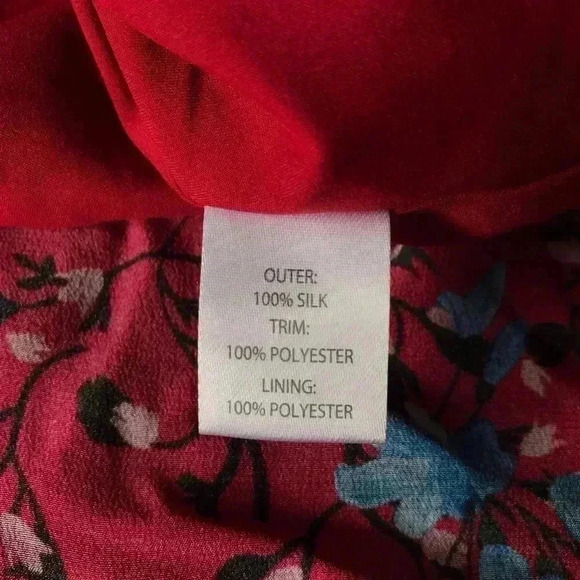 Saloni Dress Lexie Scarlet Posey Midi Dress Sz 0 - Picture 15 of 15